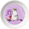 Moomin Arabia Mumin-produkte | Geschirr^Mumin Teller, 19 cm, Snorkfräulein, lila