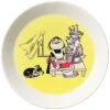 Moomin Arabia Mumin-produkte | Geschirr^Mumin Teller, 19 cm, Misabel, gelb