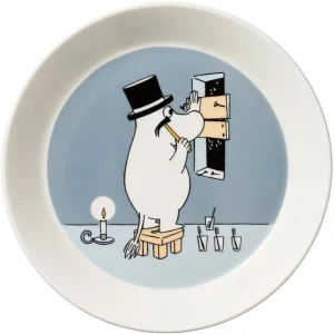Moomin Arabia Mumin-produkte | Geschirr^Mumin Teller, Muminpapa, Grau