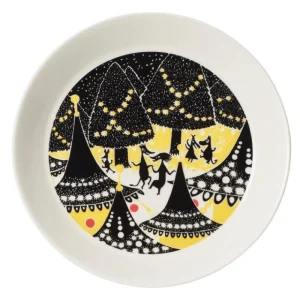 Moomin Arabia Mumin-produkte | Geschirr^Mumin Tellergarnitur „Gelb & Hurra!“