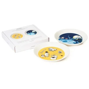 Moomin Arabia Mumin-produkte | Geschirr^Mumin Tellerset, Office & Winternight