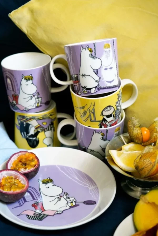 Moomin Arabia Mumin-produkte | Geschirr^Mumin Teller, 19 cm, Snorkfräulein, lila
