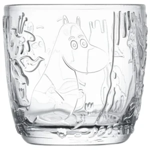 Kinder Moomin Arabia Mumin-produkte | Geschirr Für Kinder^Mumin Trinkglas, 280 ml, klar, 2 Stück
