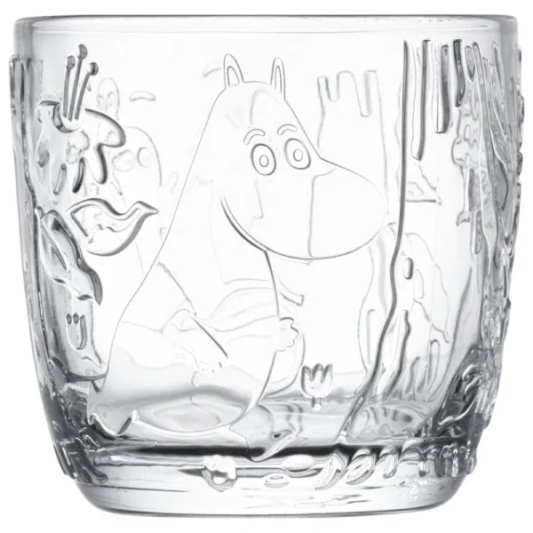 Kinder Moomin Arabia Mumin-produkte | Geschirr Für Kinder^Mumin Trinkglas, 280 ml, klar, 2 Stück