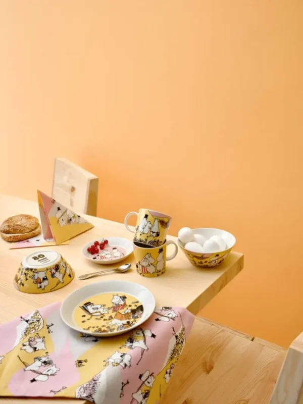 Moomin Arabia Mumin-produkte | Geschirr^Mumin Untertasse, Family Time