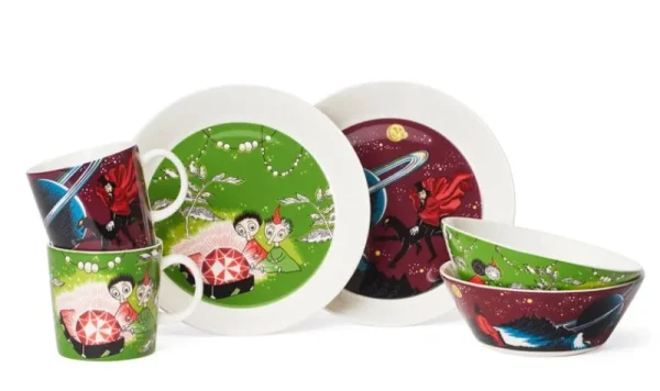 Moomin Arabia Mumin-produkte^Mumin-Becher, Der Zauberer, lila