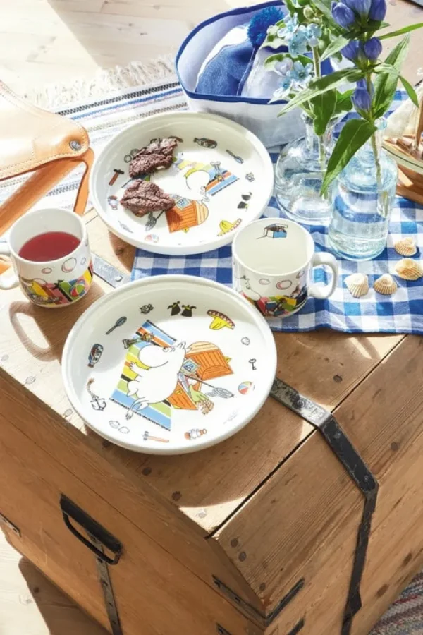 Kinder Moomin Arabia Mumin-produkte | Geschirr Für Kinder^Mumin-Kindergeschirr, Mumintroll