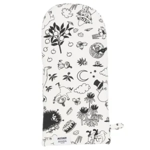 Moomin Arabia Mumin-produkte^Topfhandschuh Moomin, naturweiß
