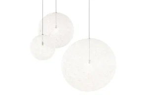 Verpan Deckenleuchten-Moooi Random Light II Pendelleuchte, klein, weiß
