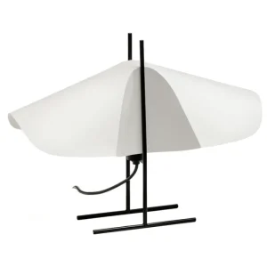 AGO Tischlampen-Motarasu Cho Tischleuchte, weiß - schwarz