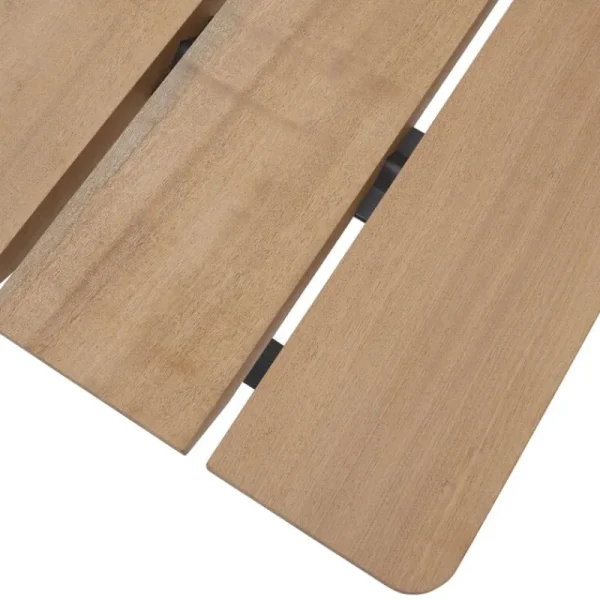 Tapio Anttila Collection Tische-Muuto 70/70 Outdoor Tisch, 225 x 90 cm, Sapele-Mahagoni - Anthrazit