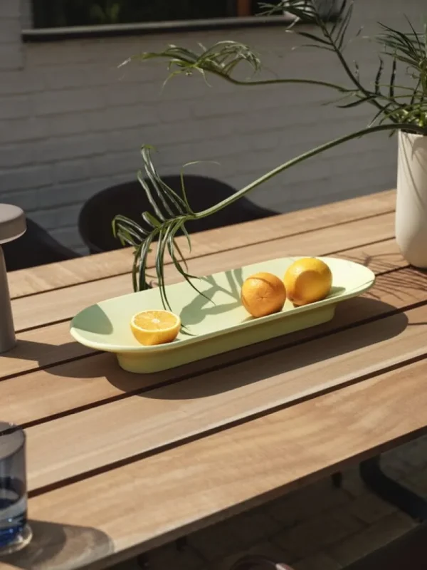 Tapio Anttila Collection Tische-Muuto 70/70 Outdoor Tisch, 225 x 90 cm, Sapele-Mahagoni - Anthrazit
