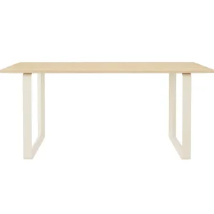 Frama Tische-Muuto 70/70 Tisch, 170 x 85 cm, Eiche massiv – sandfarben