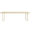 valerie_objects Tische-Muuto 70/70 Tisch, 255 x 108 cm, Eiche massiv – Sandfarben