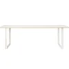 Vieser Tische-Muuto 70/70 Tisch 225 x 90 cm, Weiß