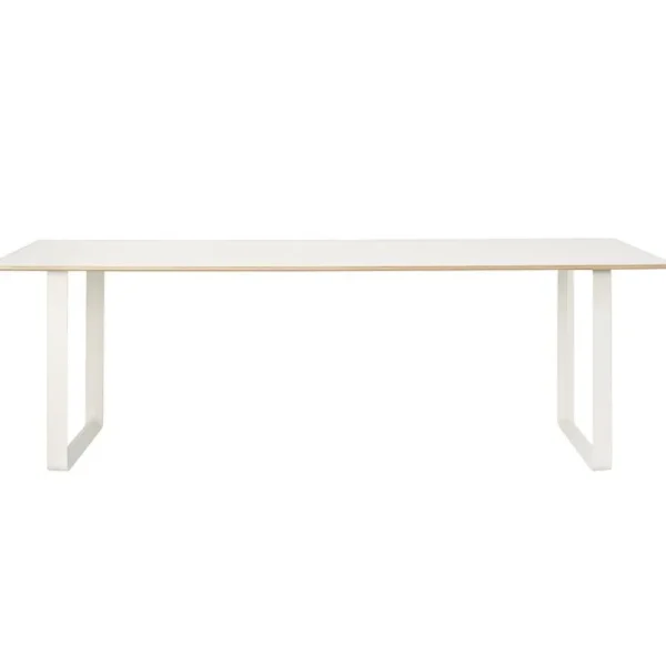 Vieser Tische-Muuto 70/70 Tisch 225 x 90 cm, Weiß