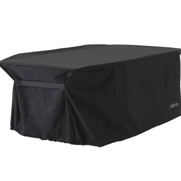 Muuto Outdoor-textilien^Abdeckung, 220 x 90 cm, Schwarz