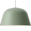 Louis Poulsen Deckenleuchten-Muuto Ambit Pendelleuchte, 55 cm, Staubgrün