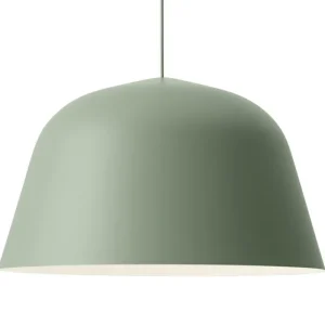 Louis Poulsen Deckenleuchten-Muuto Ambit Pendelleuchte, 55 cm, Staubgrün