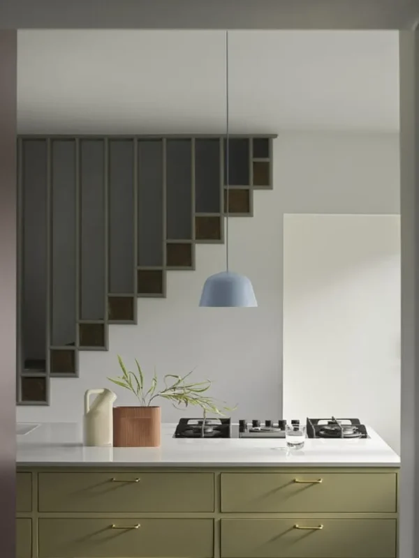 Muuto Deckenleuchten-Ambit Pendelleuchte, 25 cm, Hellblau