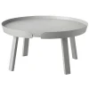NORR11 Tische-Muuto Around Couchtisch, groß, grau