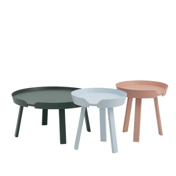 Matri Tische-Muuto Around Couchtisch, klein, Hellblau