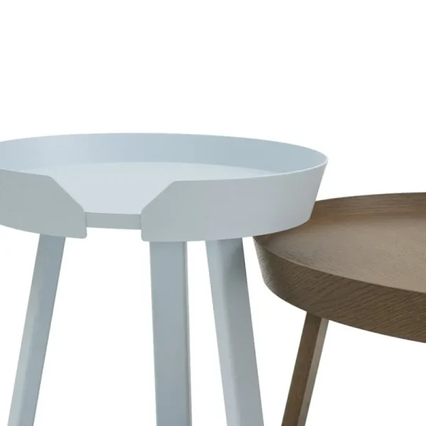 Matri Tische-Muuto Around Couchtisch, klein, Hellblau