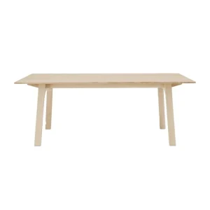 Viccarbe Tische-Muuto Ausziehtisch Earnest, 205 x 100 cm, Eiche geölt