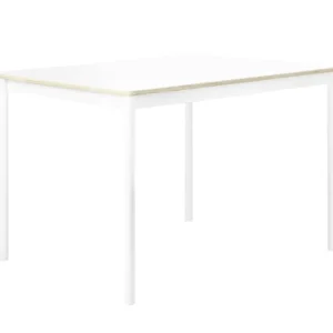 HAY Tische-Muuto Base Tisch, 140 x 80 cm, Laminat mit Sperrholzkanten