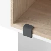 String Furniture Regale-Muuto Clip Mini Stacked, 5 Stück, grau