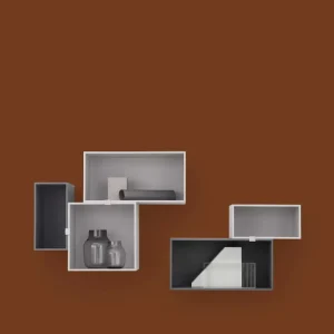 String Furniture Regale-Muuto Clip Mini Stacked, 5 Stück, hellgrau