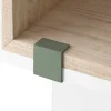 Muuto Regale-Clip Stacked, 5 Stück, staubgrün