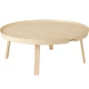 HAY Tische-Muuto Couchtisch Around, XL, Esche