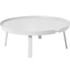 Nikari Tische-Muuto Couchtisch Around, XL, weiß