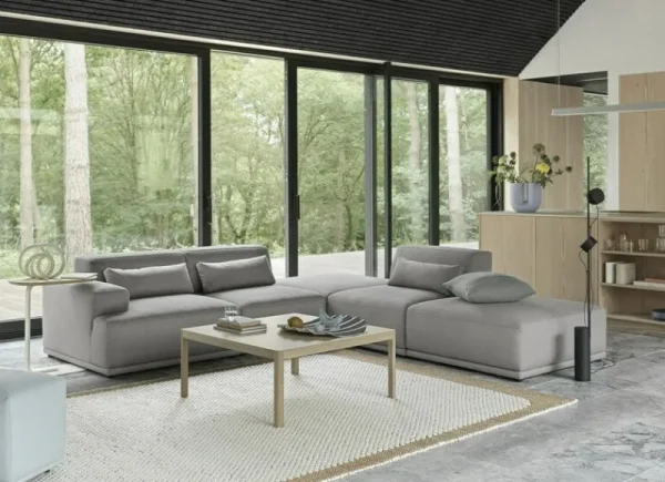 Petite Friture Tische-Muuto Couchtisch Workshop, 86 x 86 cm, Eiche