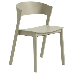 Knoll Sitzgelegenheiten-Muuto Cover Beistellstuhl, Dunkelbeige
