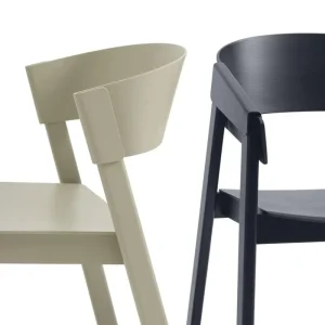 Knoll Sitzgelegenheiten-Muuto Cover Beistellstuhl, Dunkelbeige