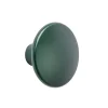 Muuto Garderoben Und Kleiderbügel^Dots Metal Kleiderhaken, dunkelgrün