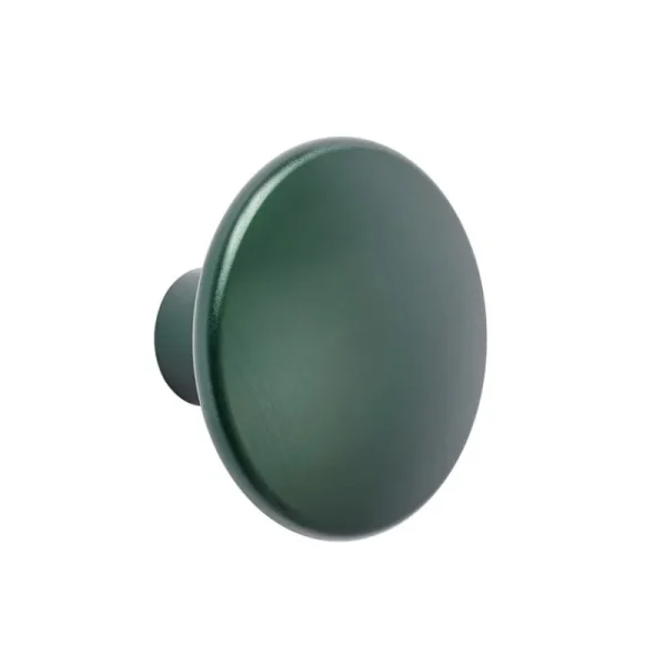 Muuto Garderoben Und Kleiderbügel^Dots Metal Kleiderhaken, dunkelgrün