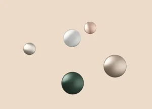 Muuto Garderoben Und Kleiderbügel^Dots Metal Kleiderhaken, taupe