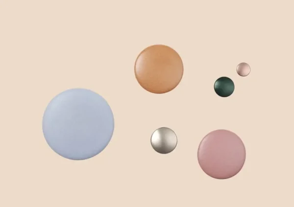 Muuto Garderoben Und Kleiderbügel^Dots Metal Kleiderhaken, taupe