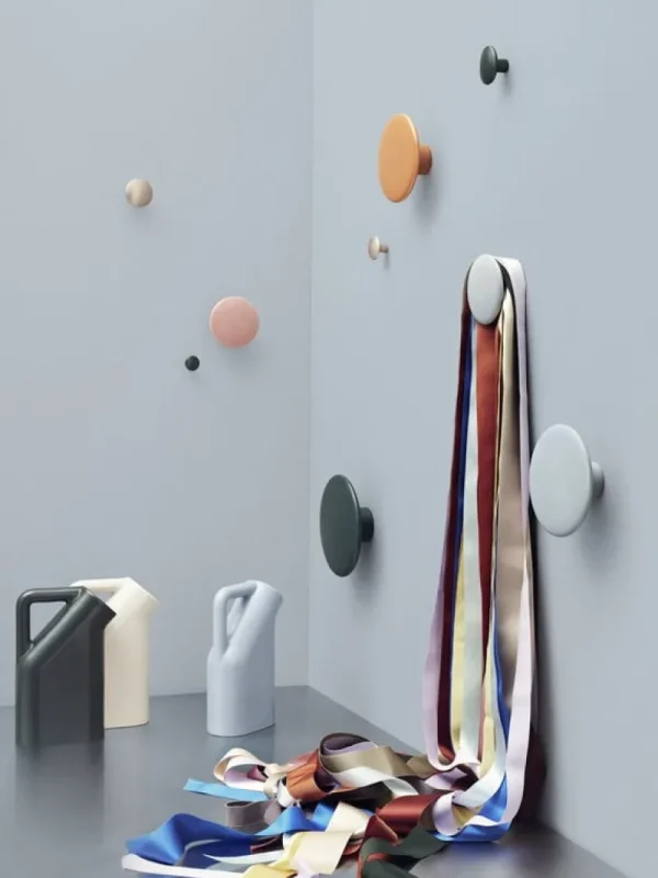 Muuto Garderoben Und Kleiderbügel^Dots Metal Kleiderhaken, taupe