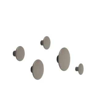 Muuto Garderoben Und Kleiderbügel^Dots Wood Kleiderhaken, taupe