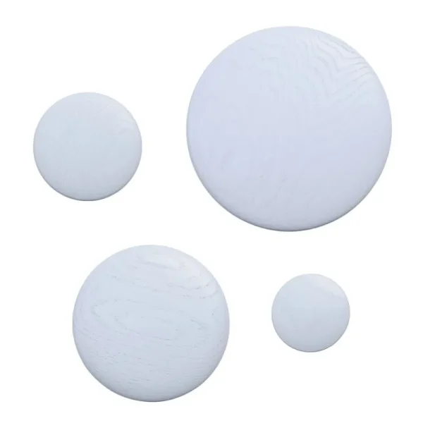 Muuto Garderoben Und Kleiderbügel^Dots Wood Kleiderhaken, Hellblau