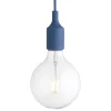 Vitra Deckenleuchten-Muuto E27 LED Pendelleuchte, blassblau