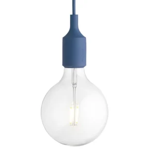 Vitra Deckenleuchten-Muuto E27 LED Pendelleuchte, blassblau