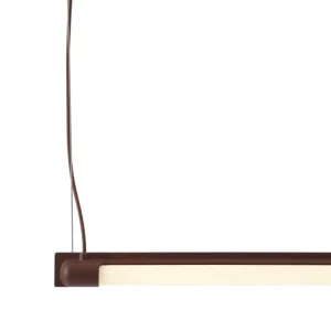 Flos Deckenleuchten-Muuto Fine Hängeleuchte, 90 cm, Tiefrot