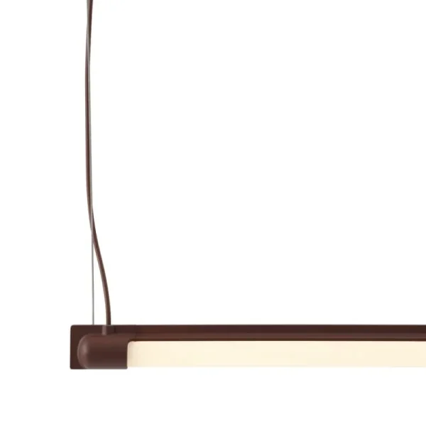 Flos Deckenleuchten-Muuto Fine Hängeleuchte, 90 cm, Tiefrot