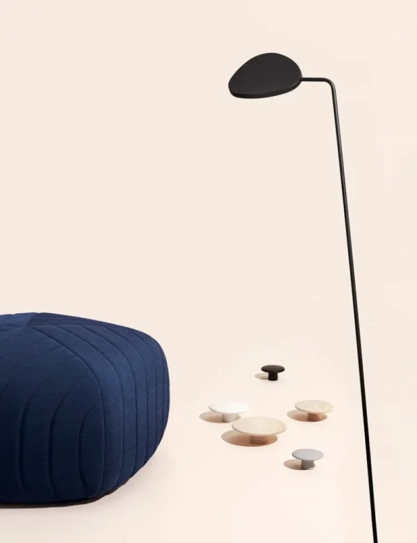 Sibast Sitzgelegenheiten-Muuto Five Hocker, dunkelblau