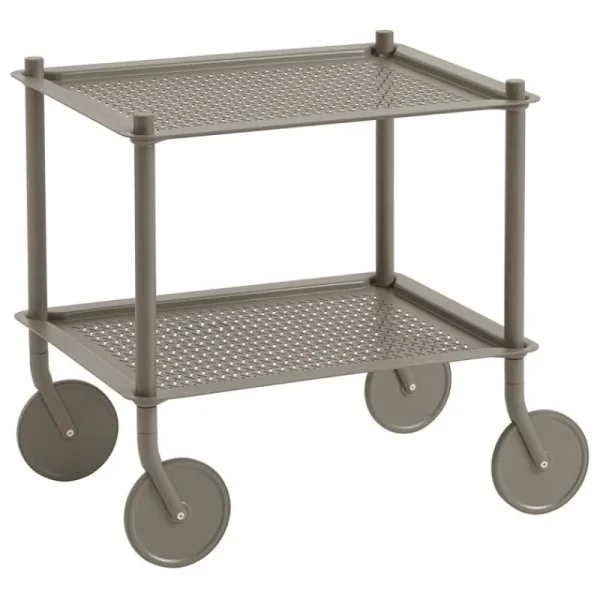 Muuto Indoor-gardening | Aufbewahrungsmöbel^Flow Servierwagen, 2 Ebenen, taupe
